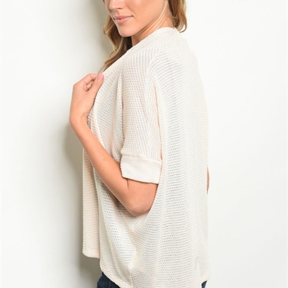 CREAM CARDIGAN - Picture 2 of 2